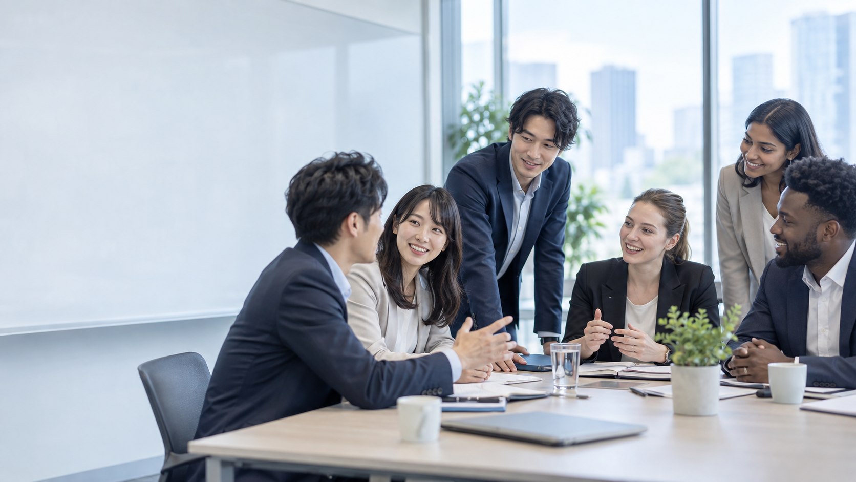 多様な人材が共に学び、意見を交わすグローバルオンボーディング研修